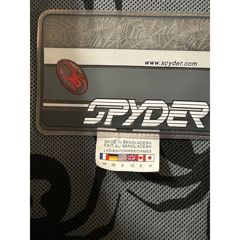 Spyder XT5000 Cream & Black Woman's Ski/Snowboarding Jacket Coat No Hat Size: 8 - Picture 14 of 16